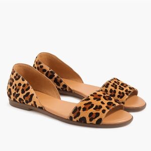 J Crew | Leopard Print Women's Sandals Size 10